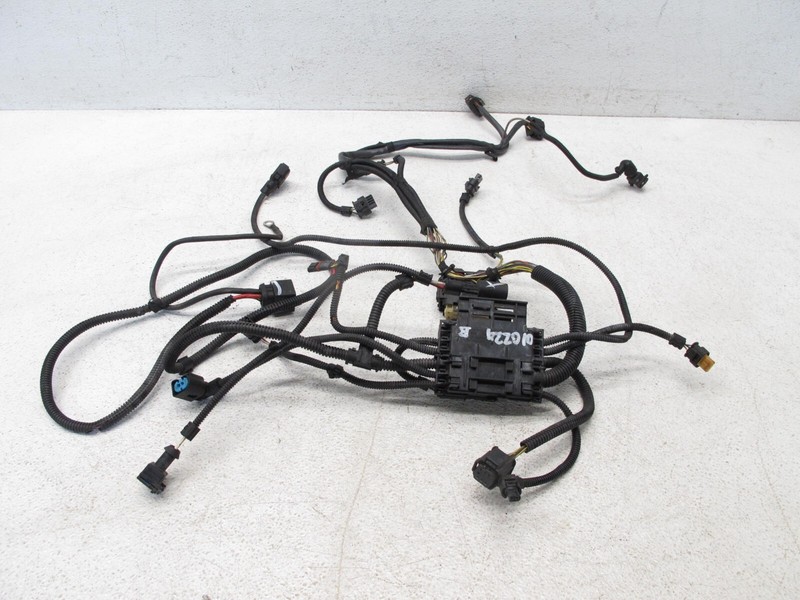 13-15 BMW F02 740Li 3.0 AWD xDRIVE MAIN ENGINE WIRE WIRING HARNESS OEM 010224B