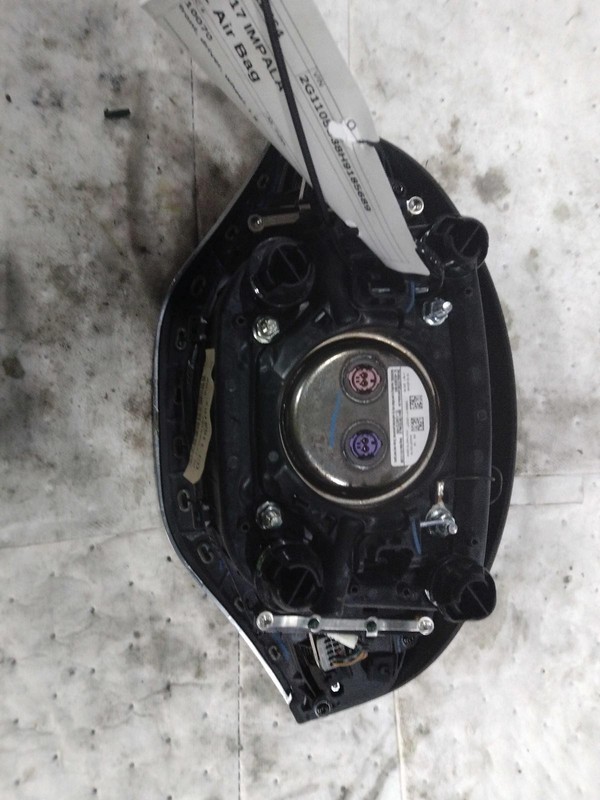 2017 Chevrolet Impala Steering Wheel Air Bag Black OEM Used 128K Miles