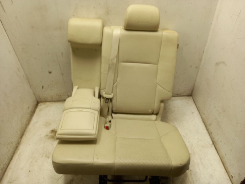 11 LEXUS GX460 REAR DRIVER LEFT SEAT HEATED LEATHER TAN-LA00