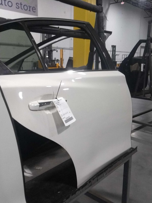 2019 INFINITI Q50 Rear Right Door White OEM Used 597416 40K Miles