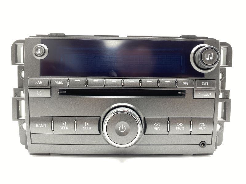 Radio AM-FM-CD-MP3 Option Code US8 20763964 Fits 2009-2010 Buick Lucerne 80434