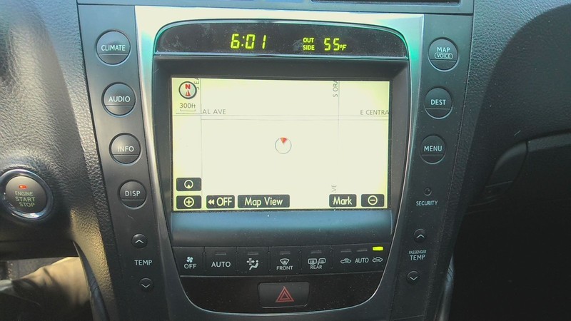 Info-gps Screen LEXUS GS350 08 09