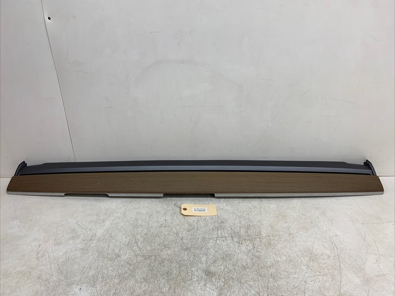 17-22 TESLA MODEL Y DASH PANEL WOOD MOLDING TRIM COVER 1091225-00-F 49046 M12