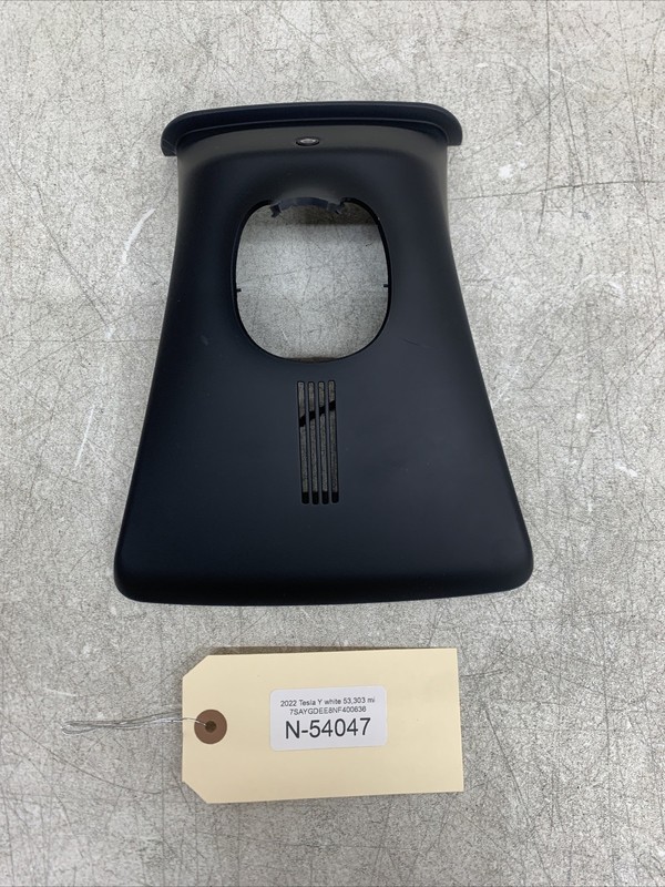Tesla Model Y INTERIOR VIEW MIRROR QUAD CAM UPPER COVER 1619873-00 754047 B58