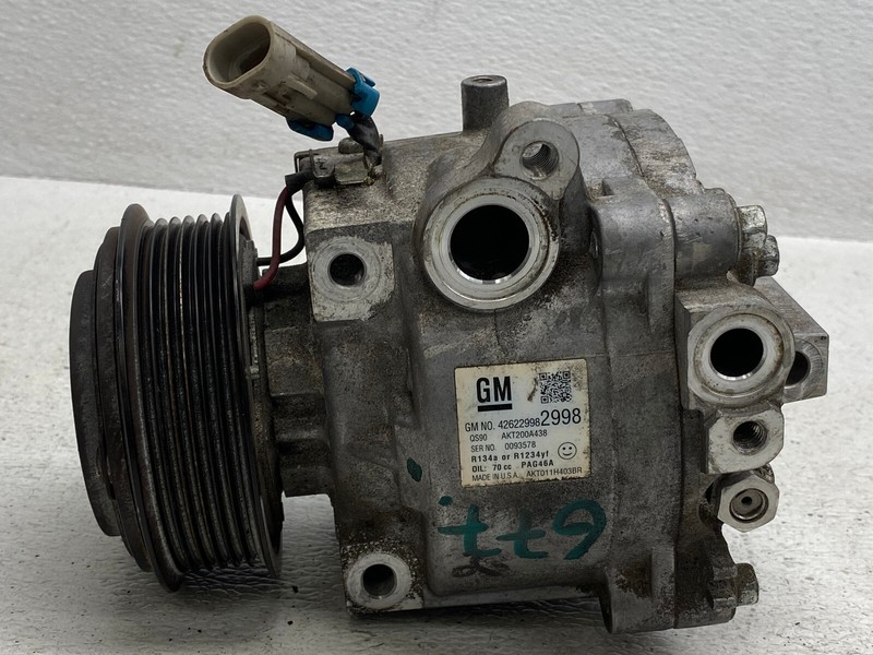 2017-2019 BUICK ENCORE AC AIR COMPRESSOR OEM LOT677