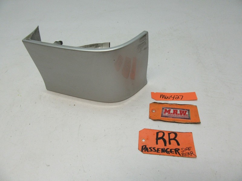 SAAB 9-3 QUARTER PANEL FILLER TRIM REAR BUMPER COVER MOLDING SILVER R RH RR