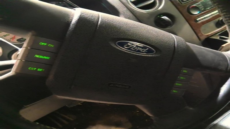 2004-2008 Ford F150 Driver Steering Wheel Air Bag BLACK