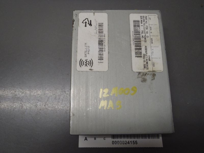 XM Satellite Receiver Option U2K 10367164 Fits 2006-2007 GMC Sierra 2500 14690