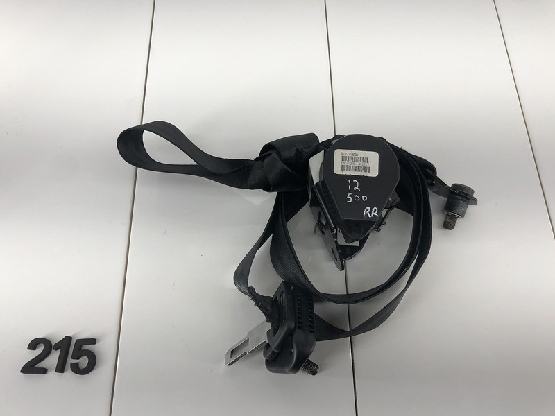 12-19 FIAT 500 REAR RIGHT PASSENGER SIDE SEAT BELT TENSIONER OEM