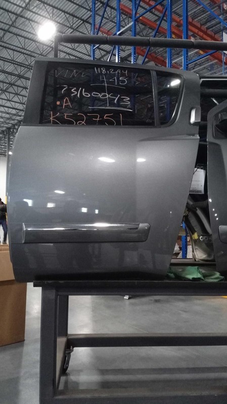 2015 Nissan Armada Left Door Grey PW PL 118k Miles OEM Used Part K52751