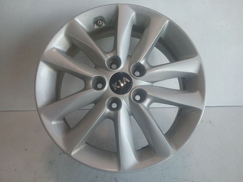 2017 Kia Forte Wheel Rim 16x6-1/2 Alloy 10 Spoke