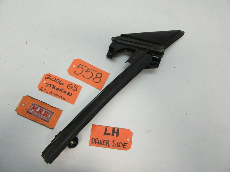 DOOR PANEL RUBBER SEAL GLASS TRACK STRIP MOLDING DRIVER SIDE L for TIBURON 03-08