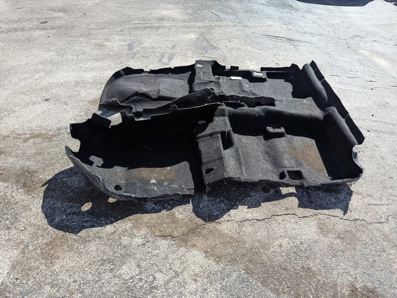 Front Rear Floor Carpet Covering 2022 Mitsubishi Outlander Sport 7270B590 20 21