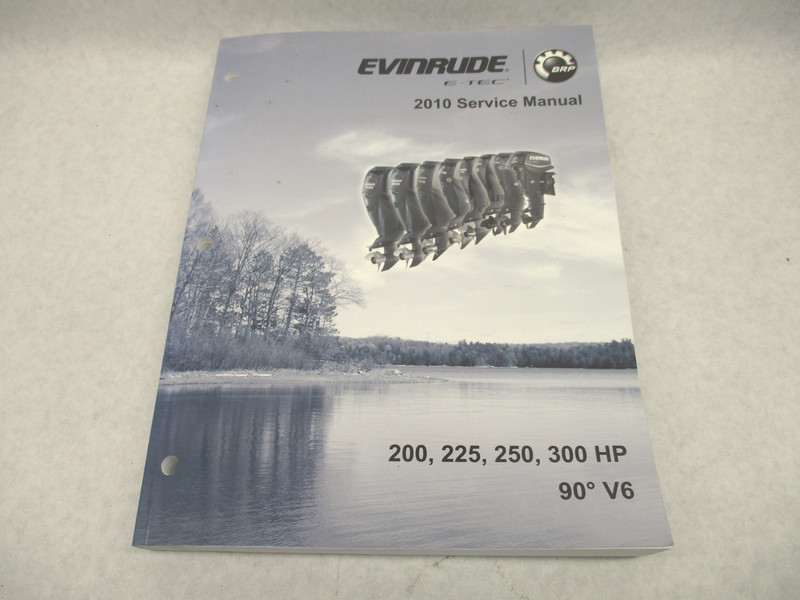 5008154 BRP Evinrude Outboard Service Manual E-TEC 200-300 HP 90 DEG V6 2010