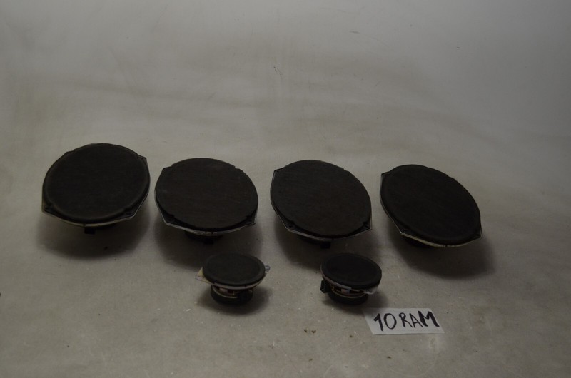 2009-2012 DODGE RAM 2500 INTERIOR AUDIO SPEAKER SET OF 6 ITEMS OEM