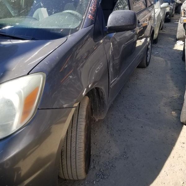 04-10 TOYOTA SIENNA LE DRIVER LEFT FENDER GRY-1E3