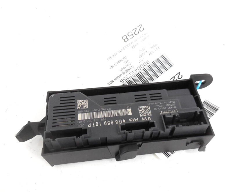 2012 12 Audi A7 Tailgate Liftgate Control Module OEM 4G8959107P