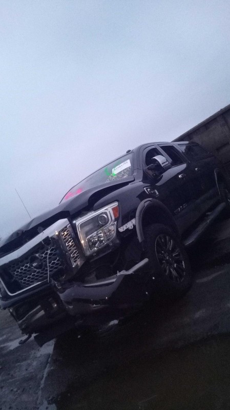 2016 Nissan Titan XD 4WD Drive Axle Assembly OEM 79K Miles Black