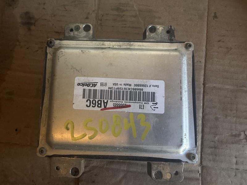 2012 2013 2014 2015 2016 CHEVROLET CRUZE Engine Computer Module 12669325 ECM