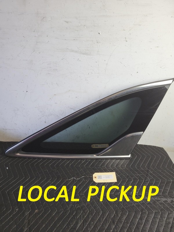 KIA SORENTO 2022 2.5L Rear Right Passenger Quarter Window Glass USED OEM 21-23