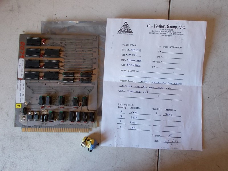 Circuit Control Board MBDM-1600 BE-236-168-D 6-79 *FREE SHIPPING*