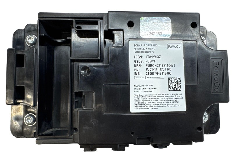 2020-2023 Ford Escape Telematics Control Module OEM PJ6T-14H076-FRB