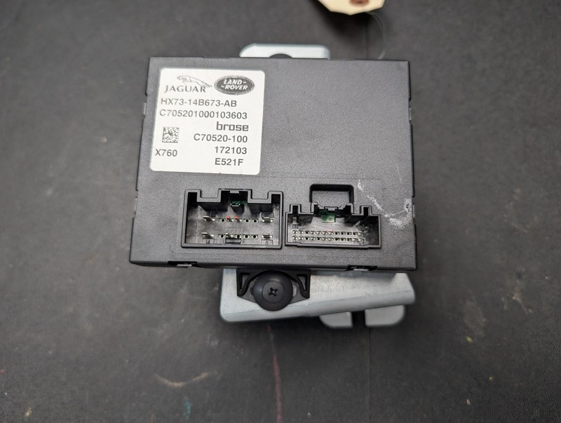 Trunk Deck Lid Control Module 2018 Jaguar XE S HX73-14B673-AB 2019