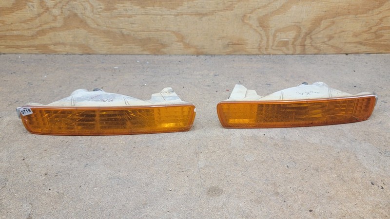1994 1995 Accord 4 Cylinder Model Front Bumper Lower Foglight Lamp Set OEM