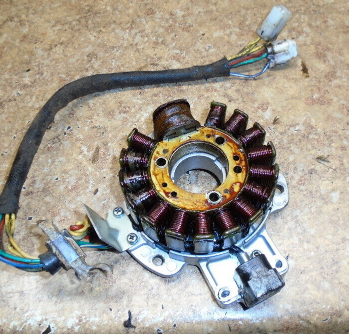 96 Yamaha YFH250 250 Timberwolf Engine Stator Generator Magneto Coil Alternator
