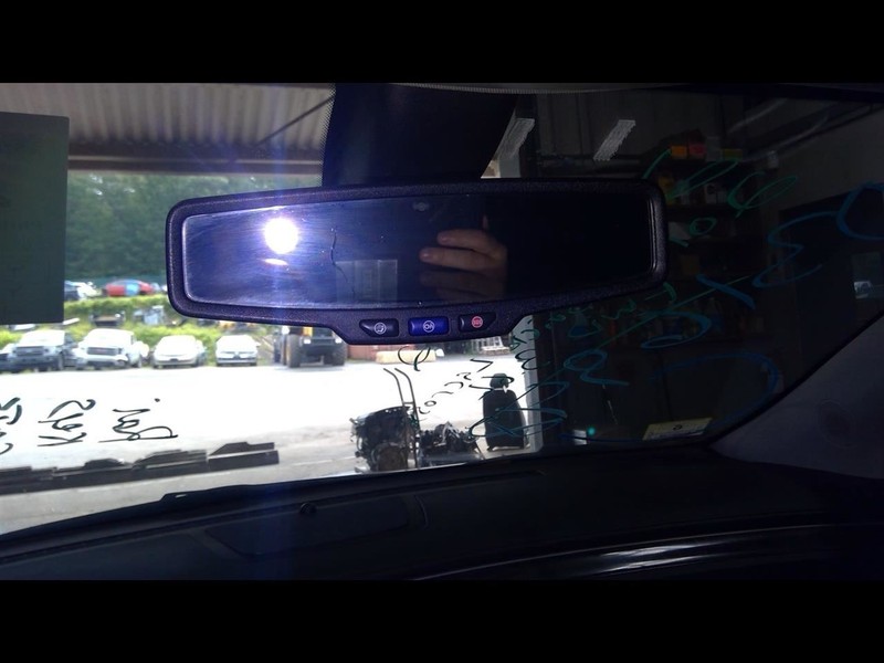 Rear View Mirror With Telematics Onstar Opt UE1 Fits 15-22 CANYON 1619673