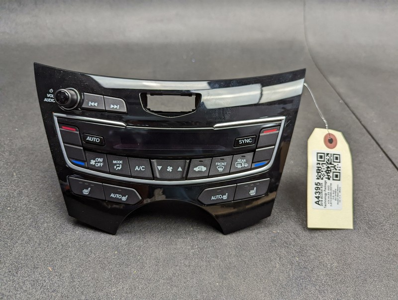 A/C Heater Control Premium Black Metallic 2019 Acura RDX 79610-TJB-A01 2020 2021