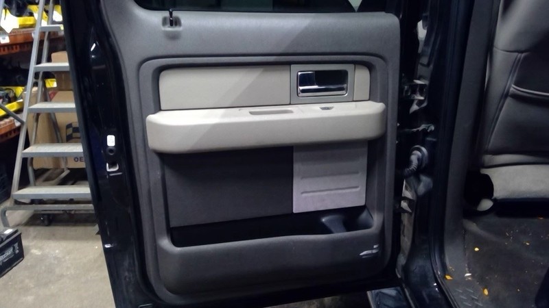 F150 Crew Cab 2010 Driver Left Rear Door Trim Panel Rear 1781342