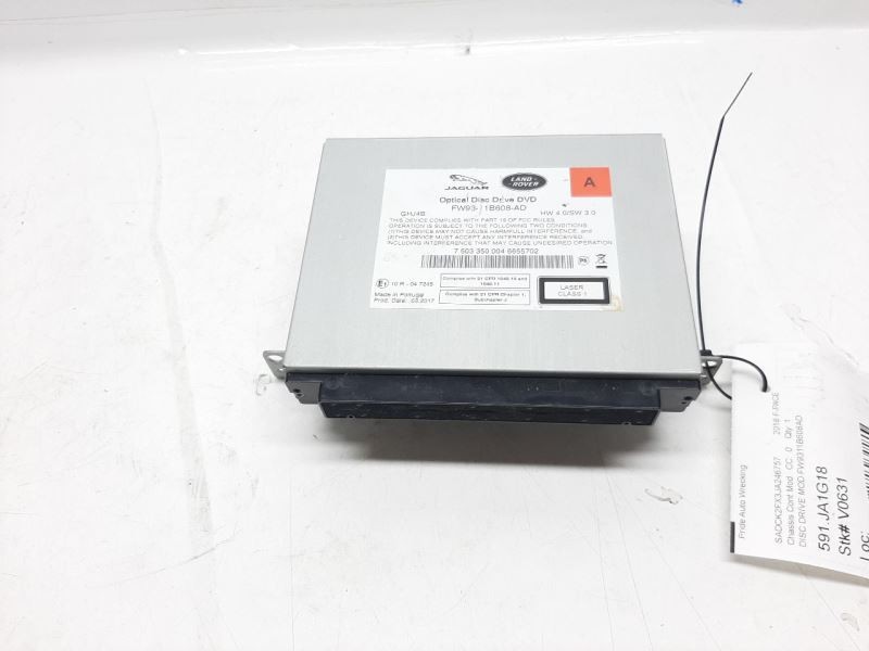 Jaguar F-Pace Disc Drive DVD Player Reader FW9311B608AD