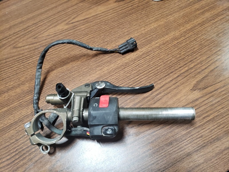 2009-2011 Kawasaki Ninja 650R EX650 start switch handlebar OEM