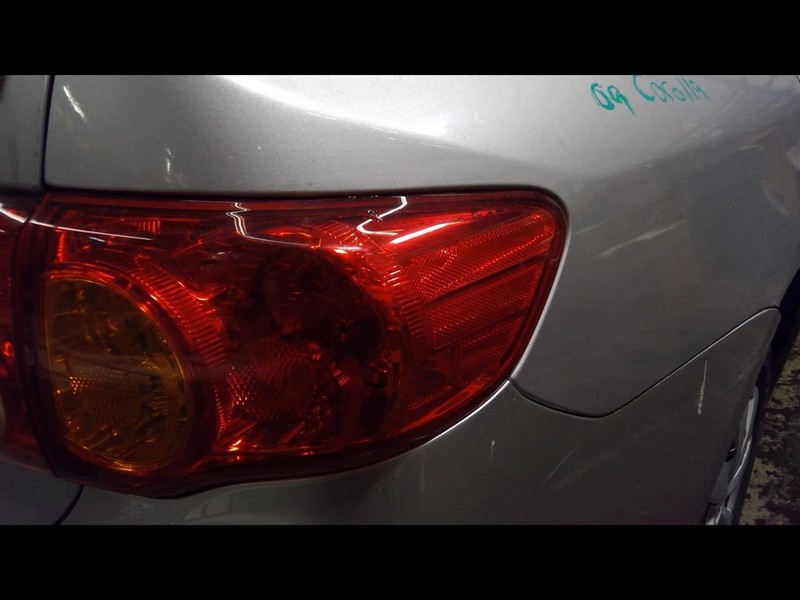 Passenger Tail Light Quarter Panel Mounted Fits 09-10 COROLLA 1539993