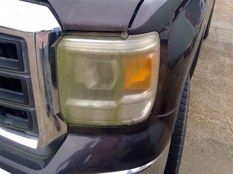 Driver Headlight Without LED Accents Fits 14-15 SIERRA 1500 PICKUP 572628
