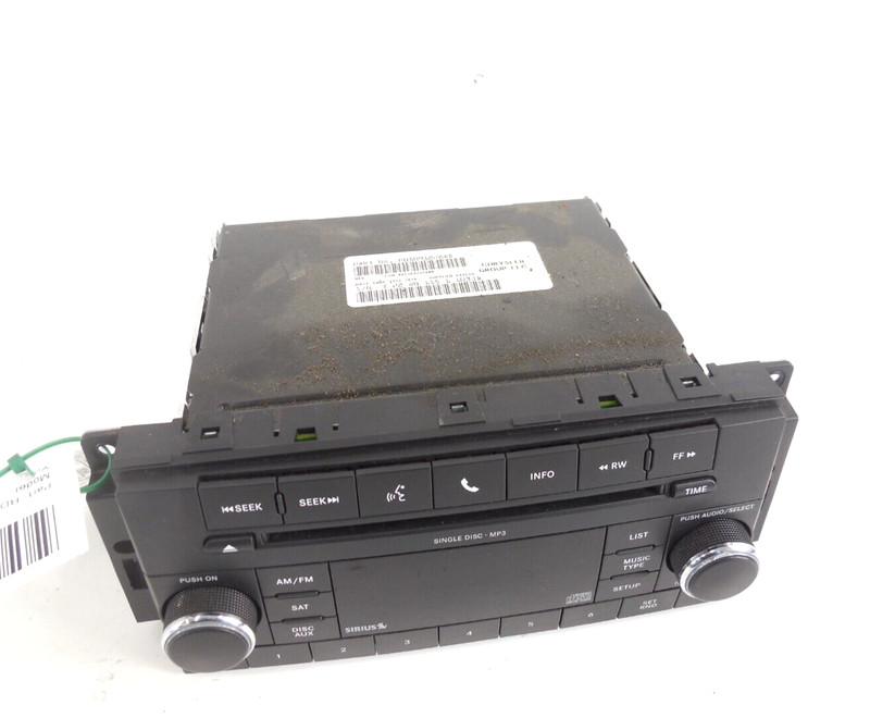 2007 07 Dodge Nitro AM FM Radio CD Disc MP3 Player Receiver ID RES OEM