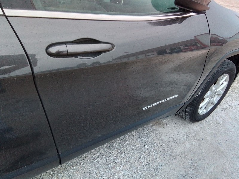 Passenger Front Door Electric Tempered Glass Fits 14-18 CHEROKEE 3487532
