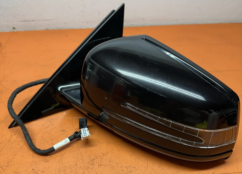 10 - 2013 MERCEDES S350 S400 S450 S550 S600 LEFT W/BLIND SPOT MIRROR BLACK OEM