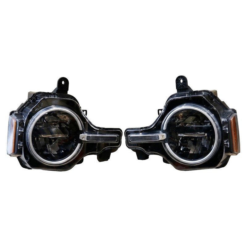 2021-2024 Ford Bronco LED w/o Signature Right Left Pair Headlight Lamp OEM