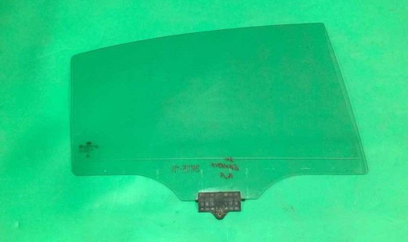 09-14 GENESIS SDN PASSENGER RIGHT REAR WINDOW DOOR GLASS TEMPERED OEM 3475-71