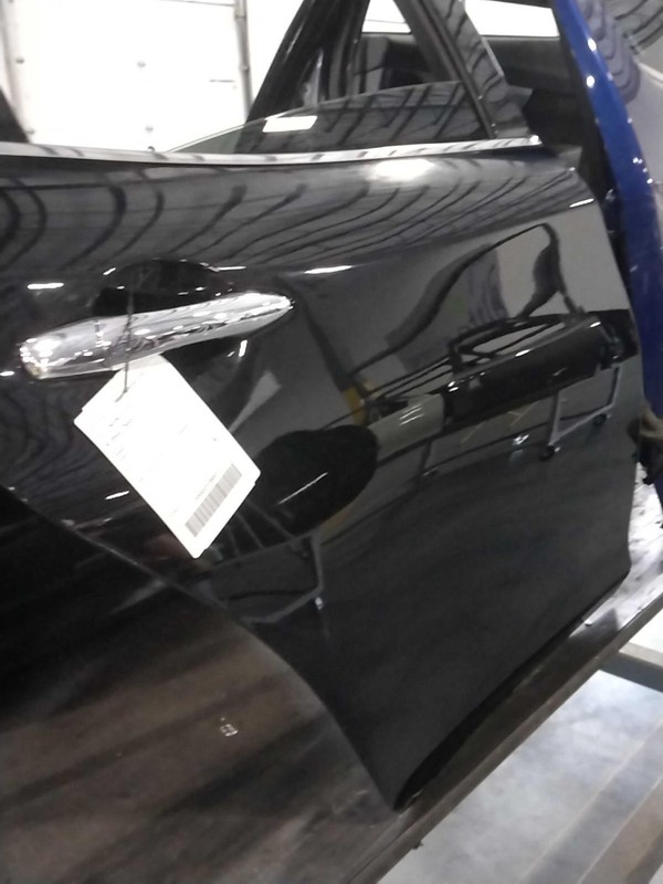 2017 INFINITI Q70 Rear Right Door Black Used OEM 475352 136k Miles