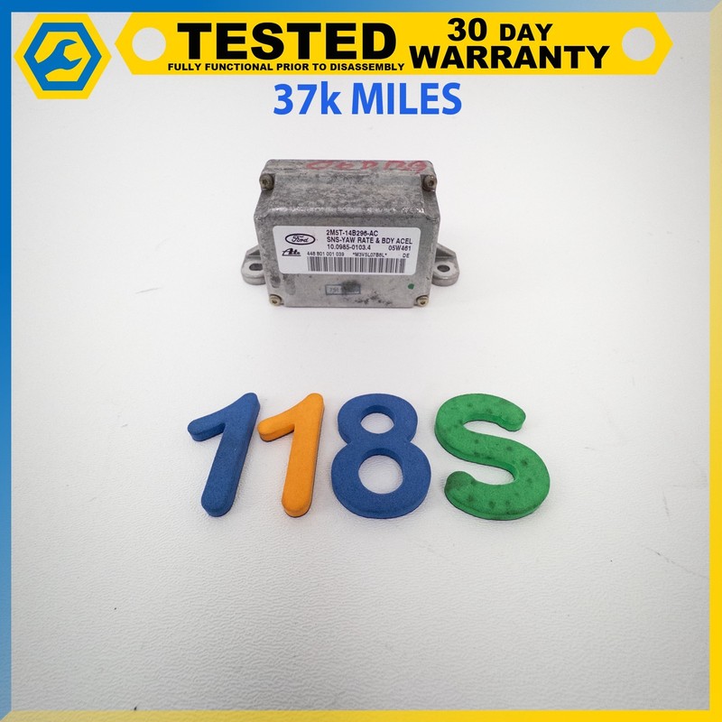 05-16 ASTON MARTIN DB9 V8 VANTAGE DBS YAW RATE ACCELERATION ESP SENSOR MODULE OE