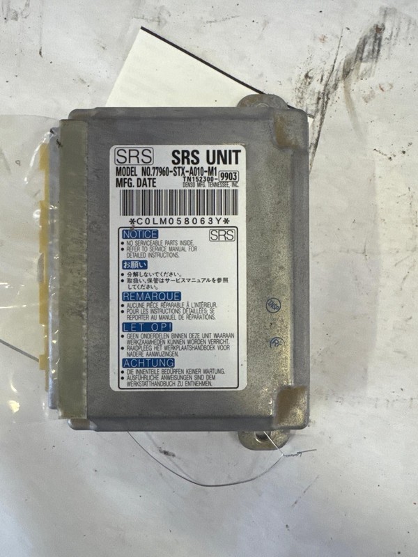77960-STX-A010-M1 ACURA MDX 07 08 09