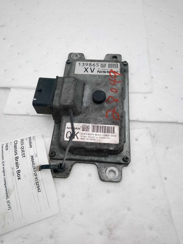 2015 Nissan Quest Transmission Control Module OEM 310F6BV81A 143K Miles