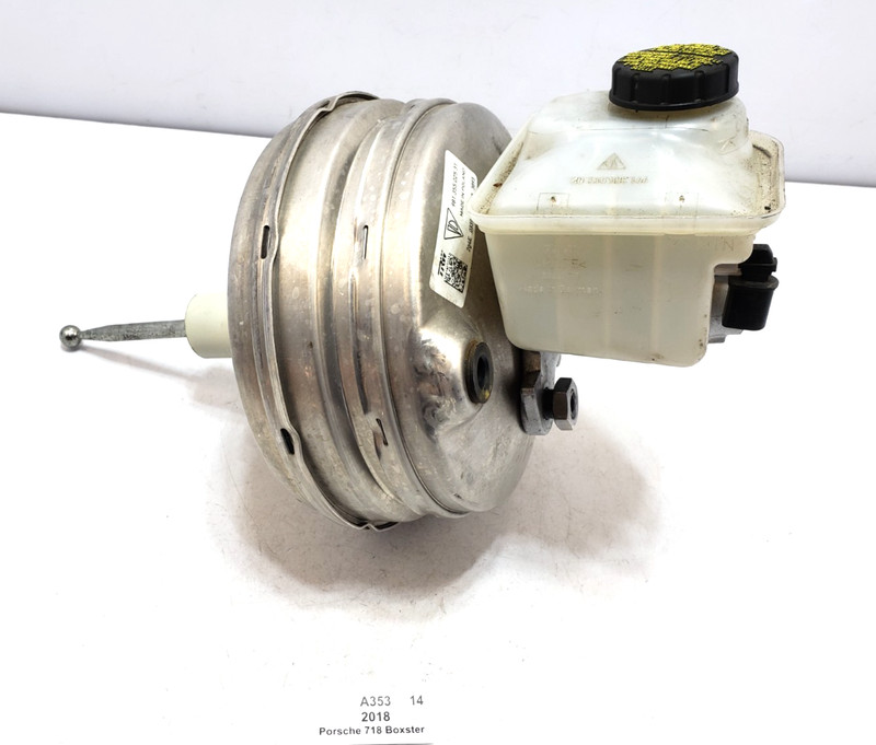 ✅ 17-24 OEM Porsche 718 Boxster 982 Brake Booster Master Cylinder Reservoir 36k