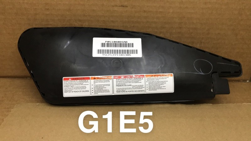 11-18 GRAND CARAVAN TOWN COUNTRY LEFT DRIVER SIDE SEAT AIR BAG AIRBAG 05108089AB