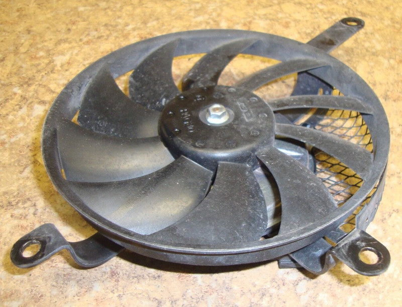 2007 Suzuki GSX-R600 GSXR6 R6 Radiator Coolant Fan Motor Engine Cooling 07