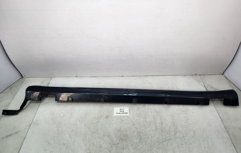 ✅ 12-20 OEM Tesla Model S Right Passenger Skirt Rocker Panel Shell Gray PMNG *
