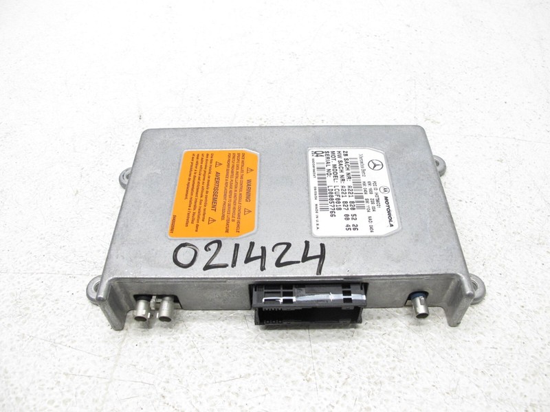 03-06 MERCEDES W209 CLK320 W220 CL55 E320 S430 VOICE CONTROL MODULE COMPUTER 021